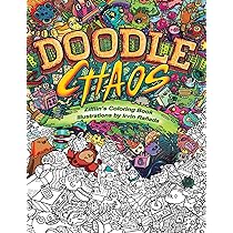 Doodle Chaos : Zifflin, Ranada, Irvin: Amazon.in: Books